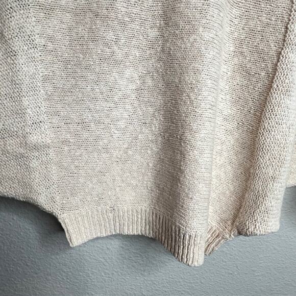 Ruby Moon NEW Button Back Sweater Oatmeal Size X-Small - Picture 4 of 10